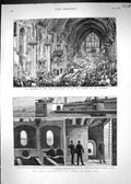 Old 1881 Gladstone Civi Address Guildhall Gun Turret Dover Pier Coast Victorian