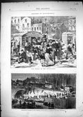 Old 1871 Boulevards France Transport War Wounded Steamers Marne Ambul Victorian
