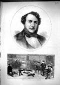Old 1871 Sir Michael Costa Bivouac National Guards Place Vendome Pari Victorian