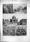 Old 1880 Afghanistan Kandahar Shere Ali Khan Char Soo Miles Tomb Ahme Victorian