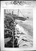 Old 1892 Return General Booth India Hilda Ship Portsmouth Hercules Fi Victorian