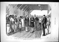 Old 1875 Royal Visit India Reception Viceroy Boree Bunder Station Bom Victorian