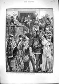 Old 1880 Fancy Dress Ball Prince'S Hall Piccadilly Chelsea Hospital W Victorian