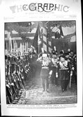 Old 1910 Sultan King Peter Servia Constantinople Chamber Deputies Pho 20th