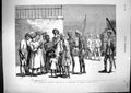 Old Antique Print 1878 Warrior Return Scene Arrival Ghoorka Bombay Malta 19th