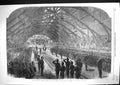 Antique Print 1866 Prince Wales Opening Drill Shed Volunteers Siers Norwich