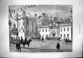 Old 1881 Royal Review Scottish Volunteers Edinburgh Queen Holyrood Pa Victorian