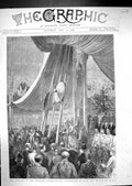 Old 1888 Opening Glasgow International Exhibition Prince Wales Scotla Victorian