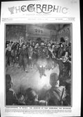 Old 1909 Constantinople Revolt Minister War Mutineers Parliament Edhe 20th
