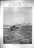 Antique Print 1905 War Ships Coast Scotland Majesty Queen Kodak Photograph 20th