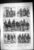 Old 1888 War Army Honved Hungarian Landwehr Hussar Uhlan Austro-Hunga Victorian