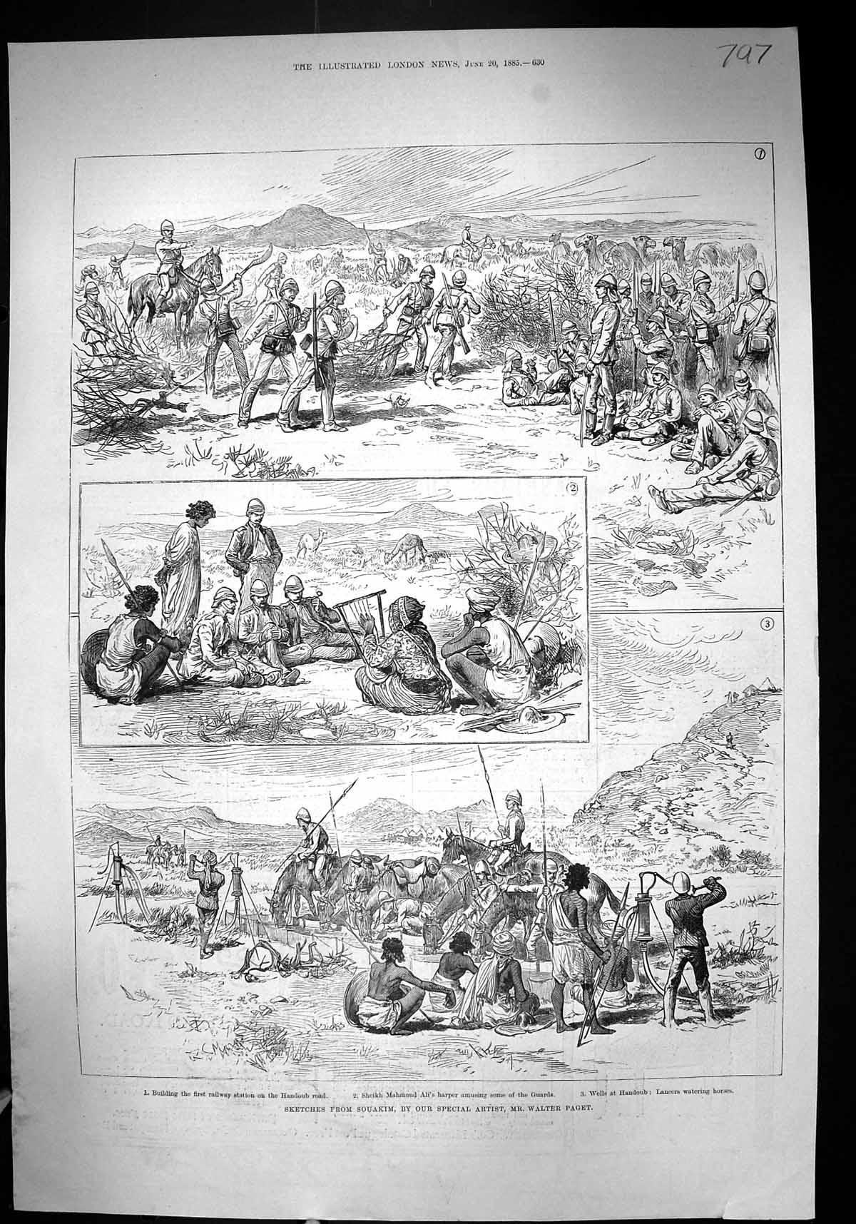 Old 1885 Souakim Railway Stationhandoub Sheikh Mahmoud Ali Harper Lan Victorian