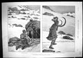 Old Print 1889 Ibex Shooting India Hunter Bringing Head Dead Animal Sport 19th