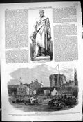 Old 1866 Statue Duke Sutherland Dunrobin Castle Launch Life-Boat Carn Victorian