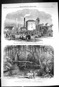 Old 1863 Morfa Colliery Glamorganshire Mining Wallace Opera Covent Ga 19th
