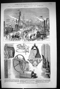 Old 1879 Agricultural Exhibition Kilburn Mining Engines Gurney Duke Y 19th