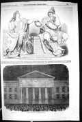 Old 1856 Peace Wal John Bell Sculptor Post Office Illuminations Paris 19th