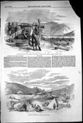 Old 1854 Balaclava Spahi Montagu O'Reilly Ship Avon Vesuvius Mercia C 19th