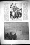 Old 1896 Jameson Troopers Harlech Castle Ship Plymouth Victoria Fortu 19th