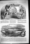 Old 1855 Monument Siers Battle Alma Inkerman War Crimea Army StoveVictorian