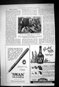 Old Print 1924 Radio Music GMining Africa Swan Fountain Pen Vat 69 Whis 20th