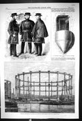 Old 1868 Yeomen Guard Tower London Gasher Imperial Gas Works ScottVictorian