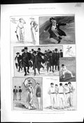 Old 1901 Cricket Sport Oxford Cambridge Lords Knox Wilson Mrs Grover Victorian