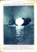 Old 1916 Battle Ship Dreadnought Michigan War General Townshend Aylme 20th