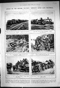 Old 1918 German Guns War Howitzer Mascot Owl British Pilot Cemetery A 20th