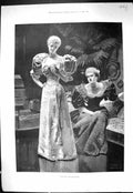 Old 1896 Theatre Ladies Consulting Programme Fox Crown Inn Highgate V Victorian