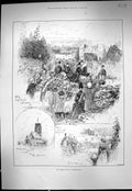 Old 1889 Queen Sandringham Wolferton Church Public Library Schools Ar Victorian