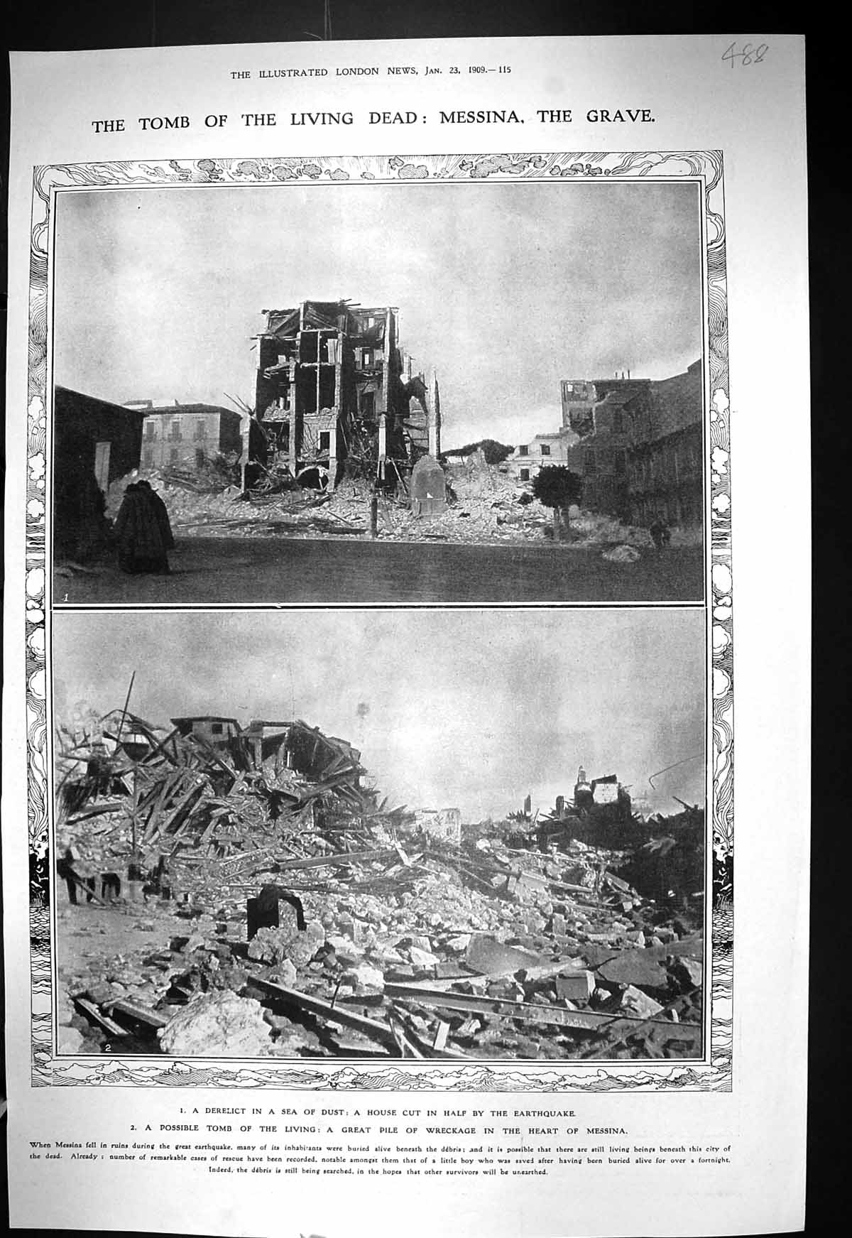 Old 1909 Tomb Messina Grave Earthquake Mansion Stoke Park Slough Golf 20th