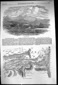 Old 1854 Battle Alma Plan Norcott England Campbell Ladies Paris Fashi Victorian