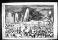 Old 1857 Procession Taboots Mahommedan Festival Mohurrum Waterloo Bri Victorian