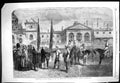 Old Print 1861 Presentation S Westminster Volunteers Chair Philip Sydney 19th