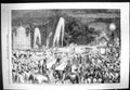 Old 1857 Procession Illuminated Taboots Mahommedan Festival Mohurrum Victorian