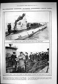 Old 1918 Submarines German U-Boat Conning Tower War Harwich Parkeston 20th