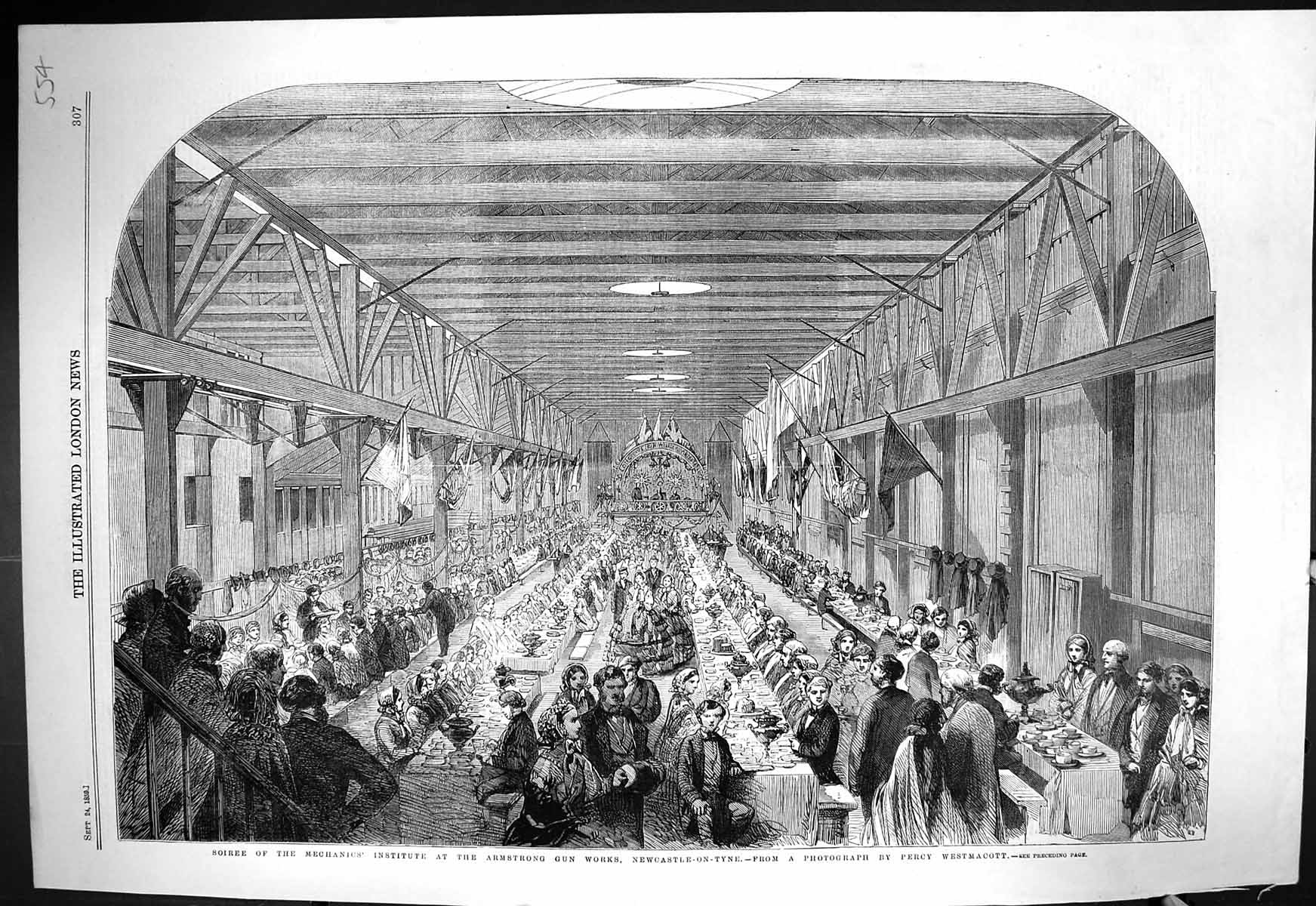 Old 1859 Mechanics Institute Armstrong Gun Works Newcastle Plan Forts Victorian