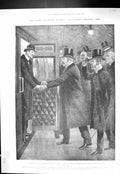 Old 1901 Death Queen Victoria Visit German Emperor Charing Railway Os Victorian
