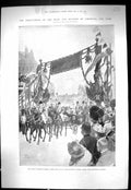 Old 1901 Duke Cornwall York Arch Ebury Street Grosvenor Sailors Marin Victorian