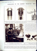 Old 1916 Bomb Shell Fusions Women Munition Workers Russia War Sier 20th