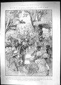 Old 1903 Durbar Celebrations Delhi Duke Connaught Dragoon Railway Lad 20th