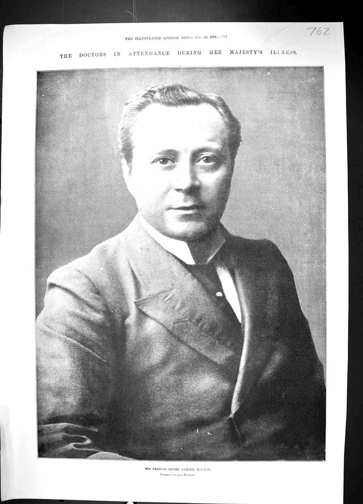Old 1901 Francis Henry Laking Queen Doctor Richard Douglas Powell Bar 20th