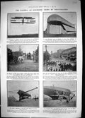 Old 1911 Cody Airman Dirigible Cooley Monoplane Rembrandt Canvas Art 20th