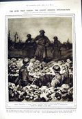Old 1918 Germans Masquerading British Officers War Trench Bread Store 20th