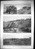 Old 1889 Railway Train Crash Armagh Ireland Flores Island QuarantineVictorian