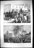 Old 1889 Funeral Duchess Cambridge Hearse James'S Palace Siers ColVictorian