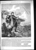 Old 1861 Commander Hewett Sebastopol War Rifle Association Plan Wimbl 19th