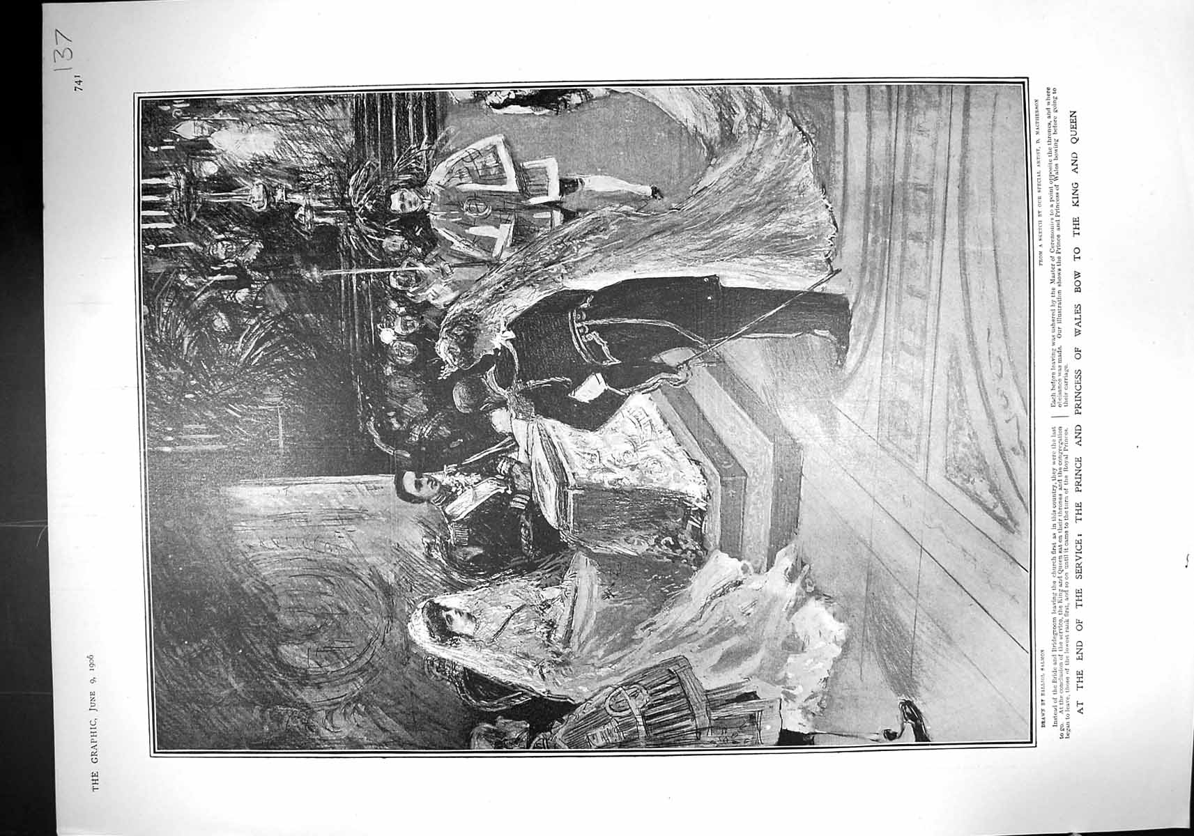 Old 1906 Prince Wales King Queen Kashima Ship Vesuvius Eugenie Port J 20th
