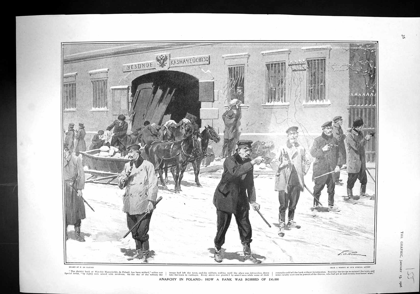Old 1906 Anarchy Poland Bank Robbers Royal Wedding Spain Maria Teresa 20th